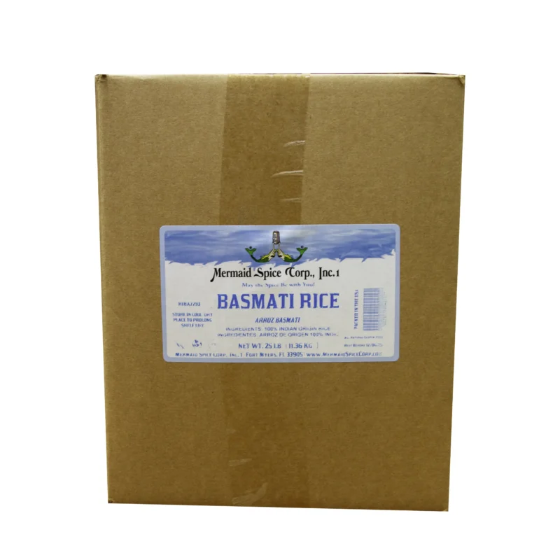 BASMATI RICE 25 LB CASE