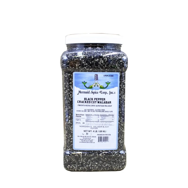 BLACK PEPPER CRACKED CUT (MALABAR) 4 LB 8 OZ