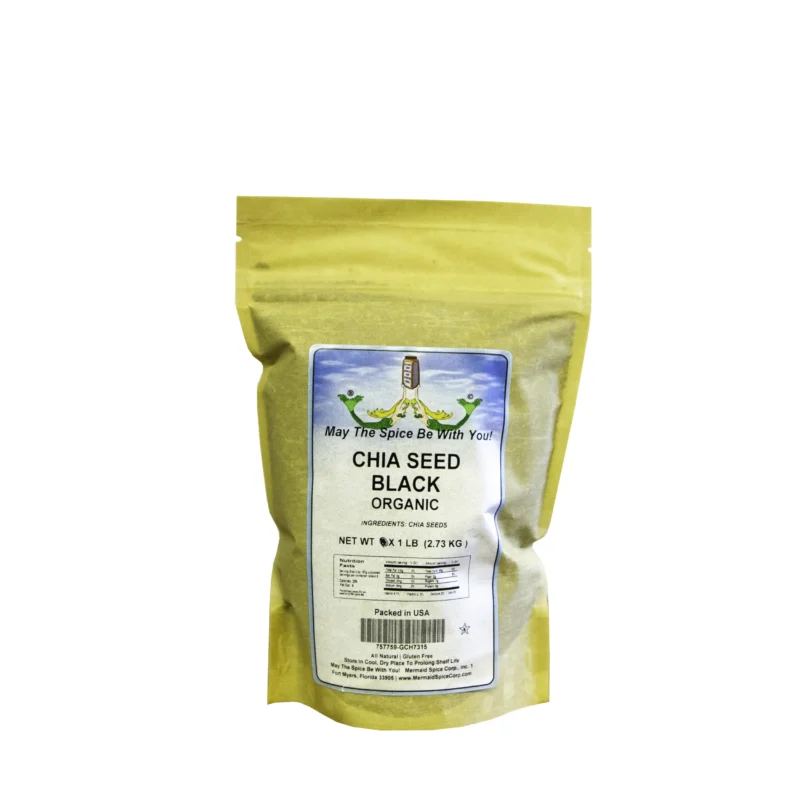 CHIA SEED BLACK (ORGANIC) 1 LB