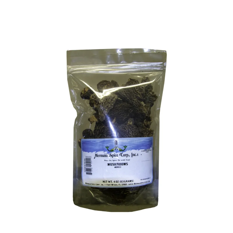 MUSHROOMS MORELS  4 OZ