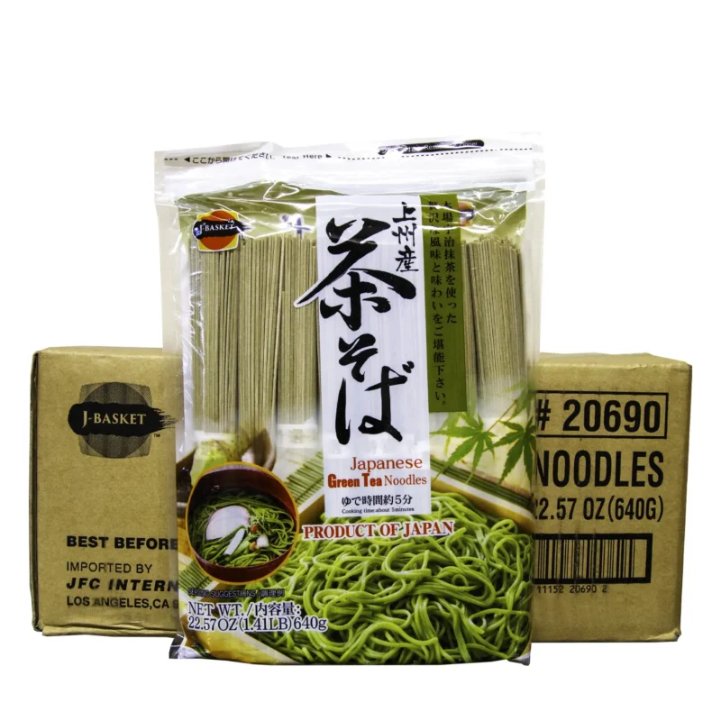 ORGANIC GREEN TEA NOODLE 12X22.57 oZ ( 16.93 LB BOX )