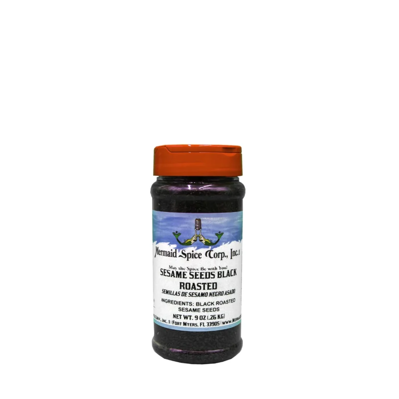 SESAME SEEDS BLACK (ROASTED) 9 OZ