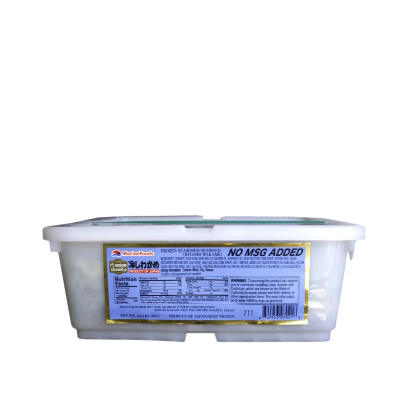 WAKAME SEA SALAD (GREEN NO MSG) 4.4 LBS (FROZEN)